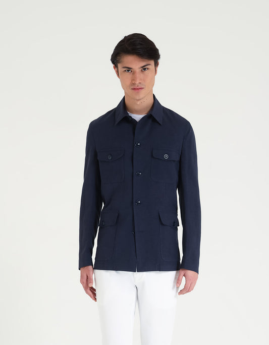 Giacca Sahariana|Colore:Blue