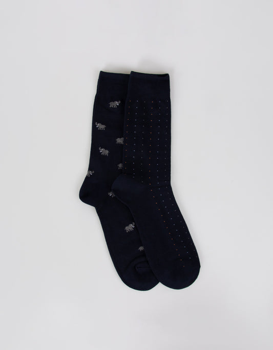 Patterned socks