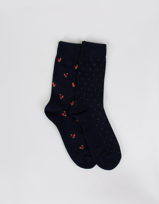 Patterned socks