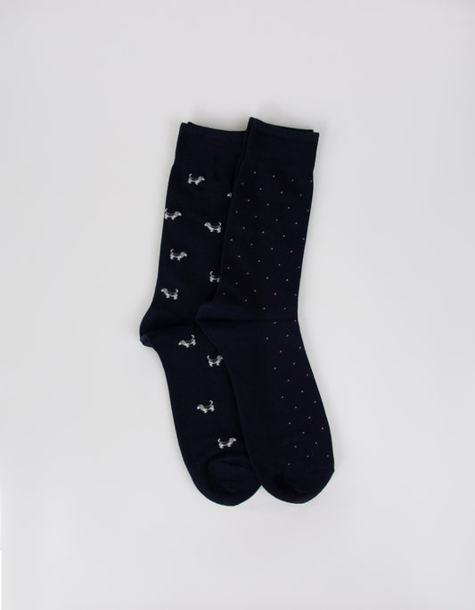 Patterned socks