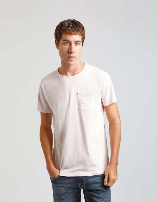 T-shirt con taschino