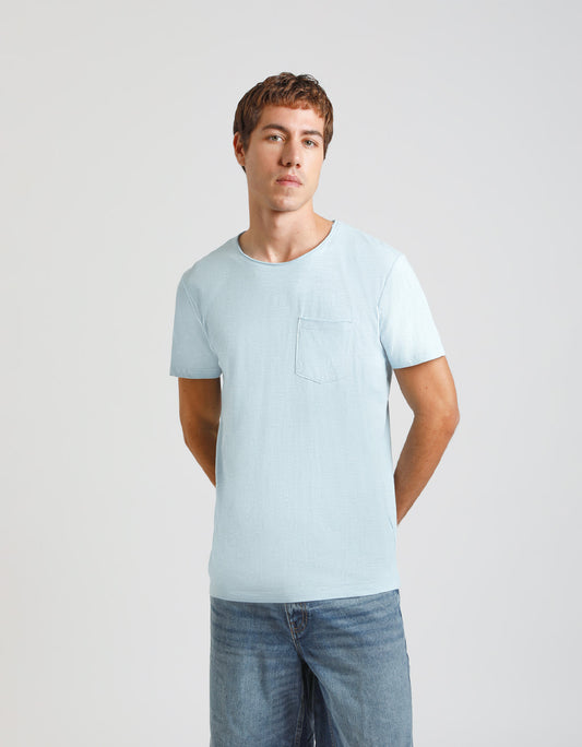 T-shirt con taschino