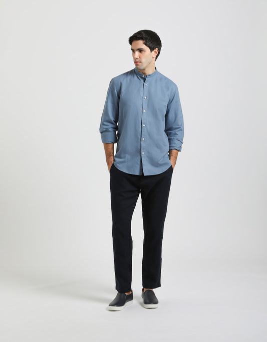 Pantaloni misto lino
