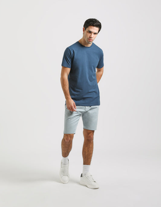 Cotton chino bermuda shorts