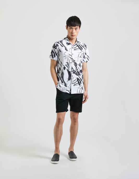 Cotton chino bermuda shorts