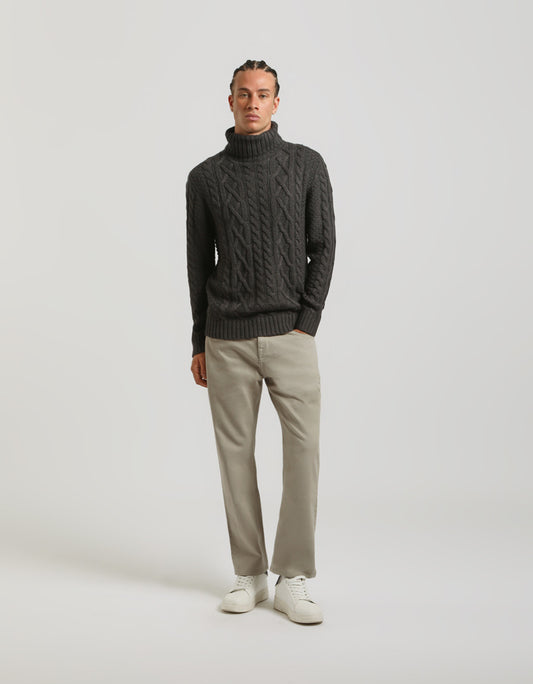 five-pocket trousers 100% cotton