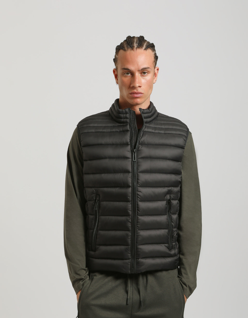 Smanicato imbottito collo lupetto – ClaytonItalia