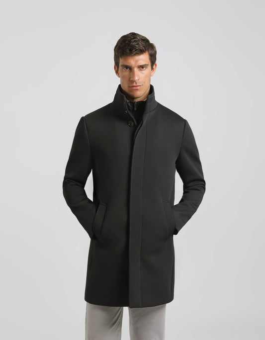 Cappotto collo lupetto