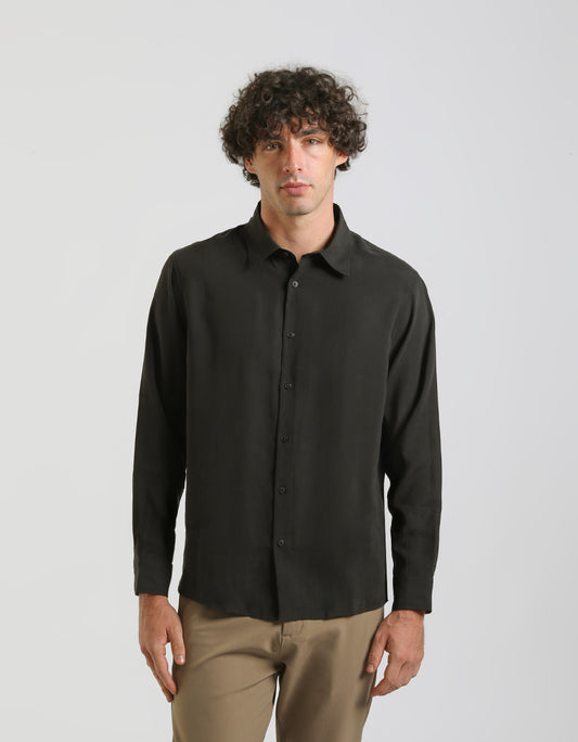 Camicia tessuto misto modal