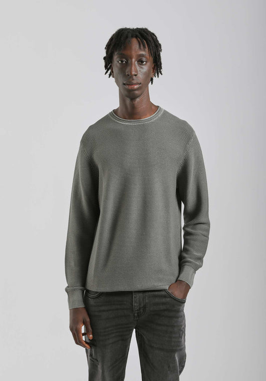 Maglia girocollo 100% cotone|Colore:Fango