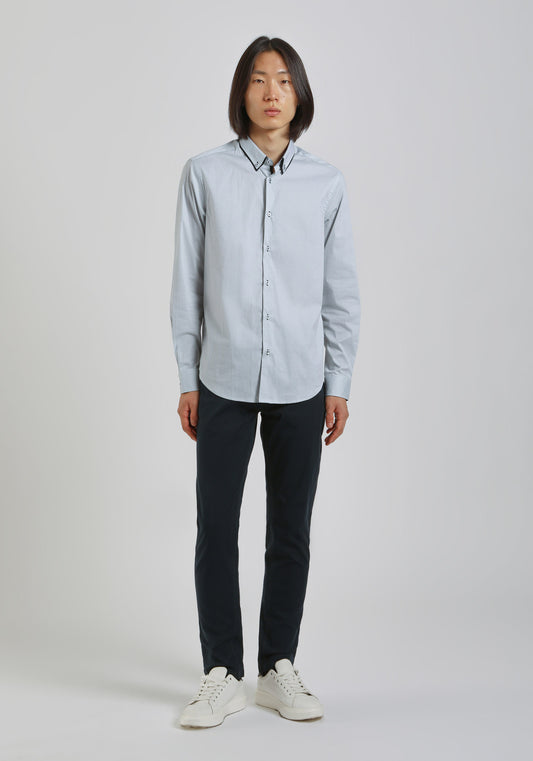 Pantaloni cinque tasche in cotone|Colore:Denim