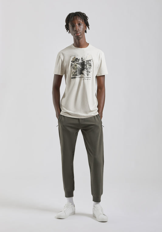 Jogger in felpa|Colore:Verde