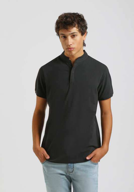 Polo coreana 100% cotone|Colore:Blue
