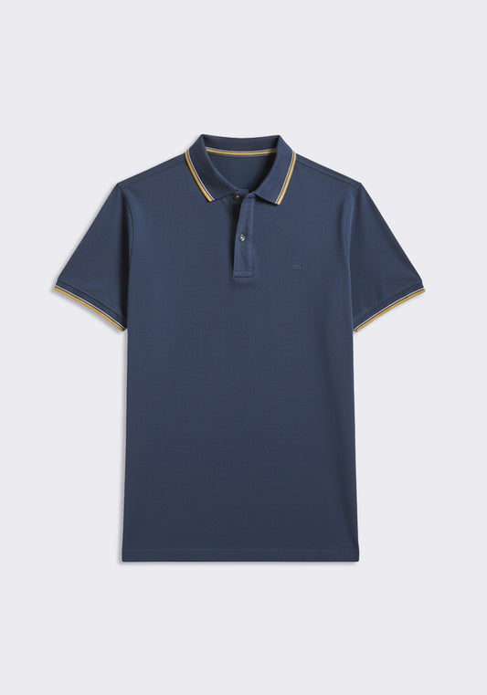 Polo 100% cotone|Colore:Jeans