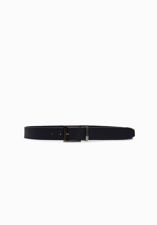 Cintura effetto saffiano|Colore:Nero