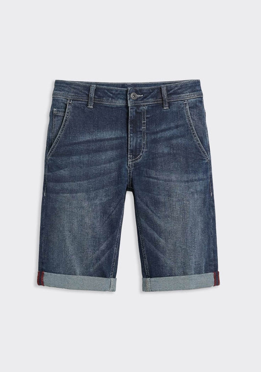 Bermuda di jeans slim fit|Colore:Jeans
