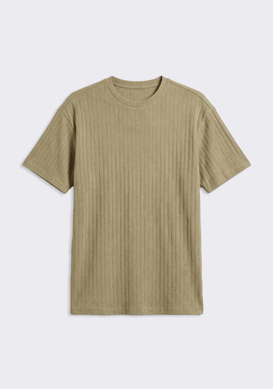 T-shirt strutturata|Colore:Corda