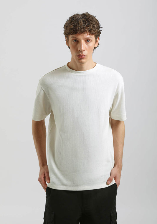 T-shirt 100% cotone|Colore:Off white