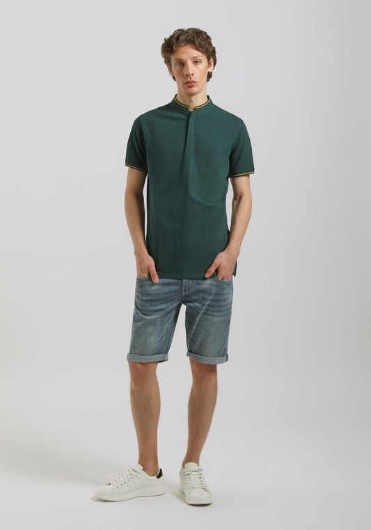 Bermuda di jeans slim fit|Colore:Jeans