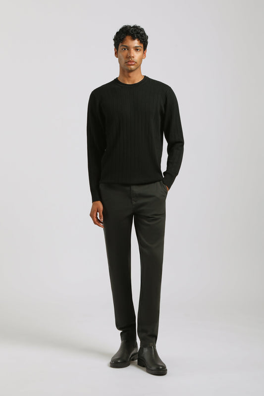 Pantaloni chino in cotone|Colore:Antracite