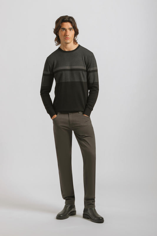 Pantaloni cinque tasche|Colore:Grigio scuro