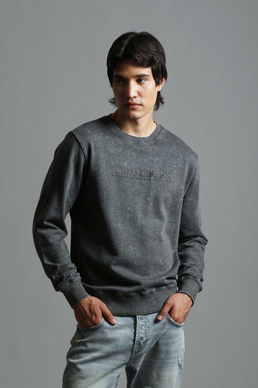 Felpa girocollo 100% cotone|Colore:Fango