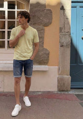 Polo coreana 100% cotone