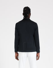 Giacca effetto raso|Colore:Nero