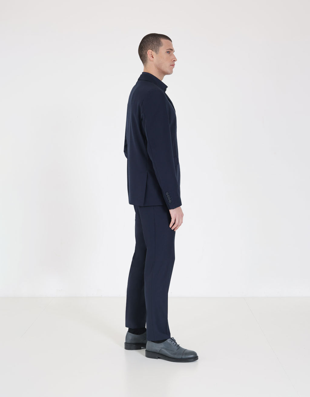 Abito tessuto strutturato|Colore:Blue