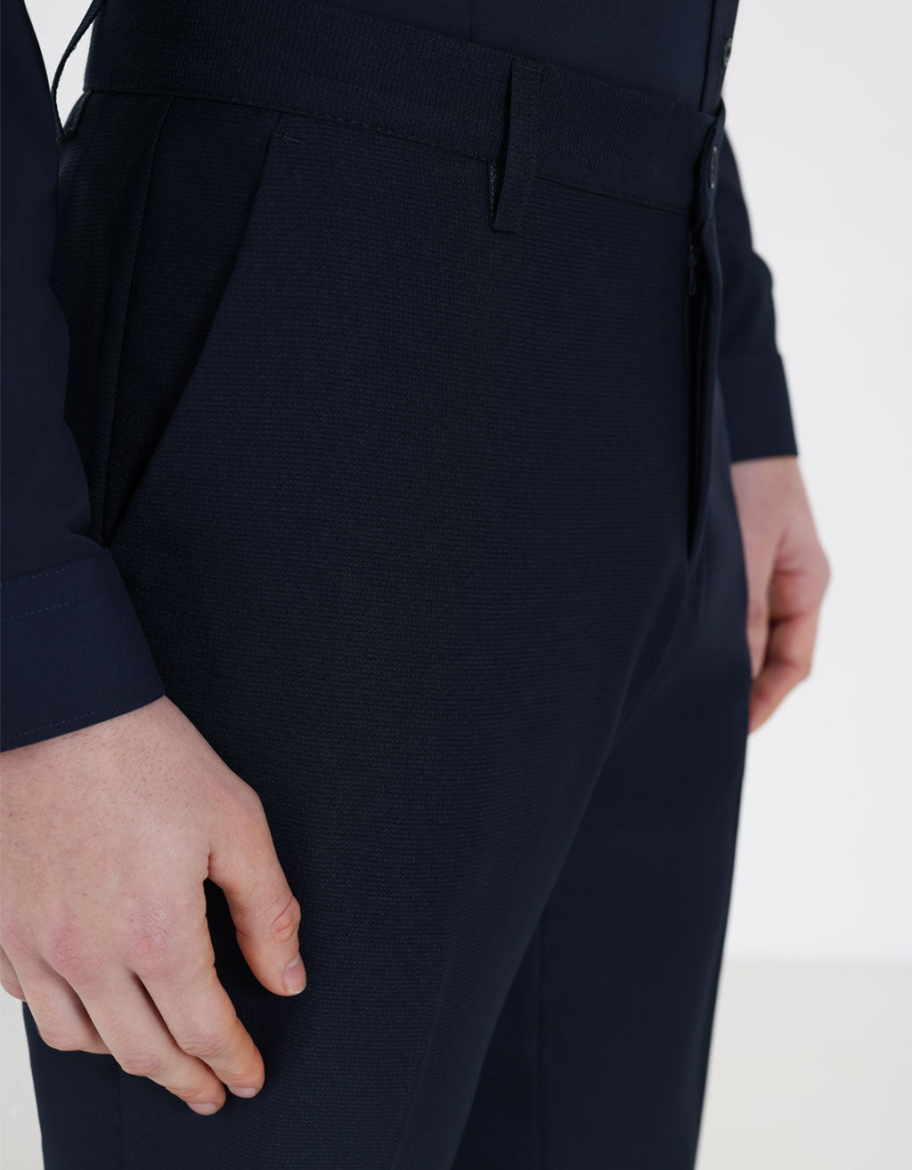 Abito tessuto strutturato|Colore:Blue