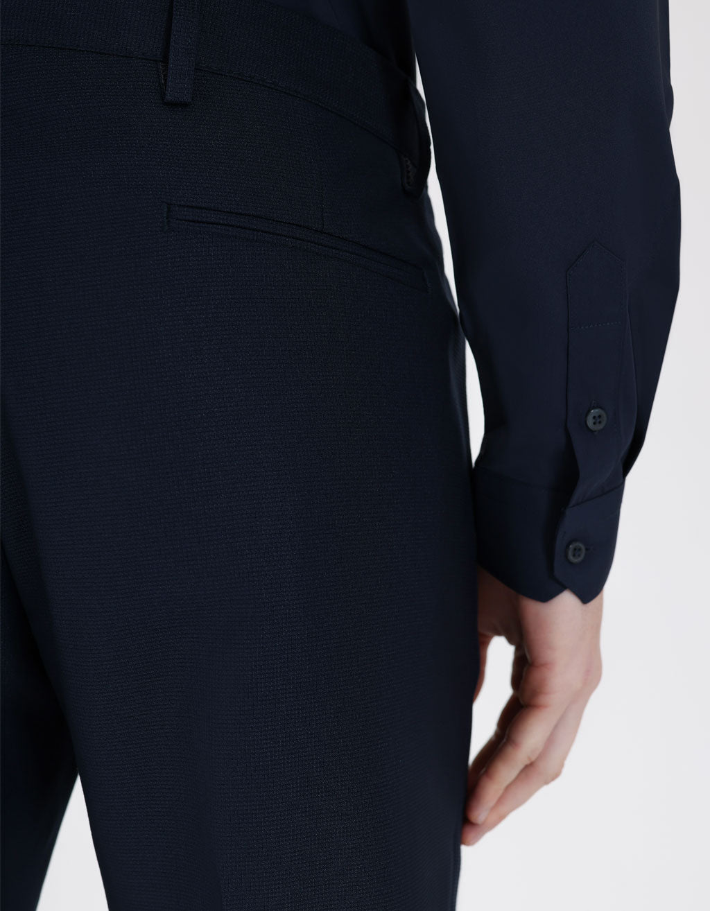 Abito tessuto strutturato|Colore:Blue