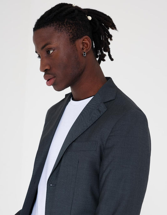 Abito tessuto strutturato|Colore:Grigio