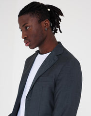 Abito tessuto strutturato|Colore:Grigio