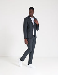 Abito tessuto strutturato|Colore:Grigio