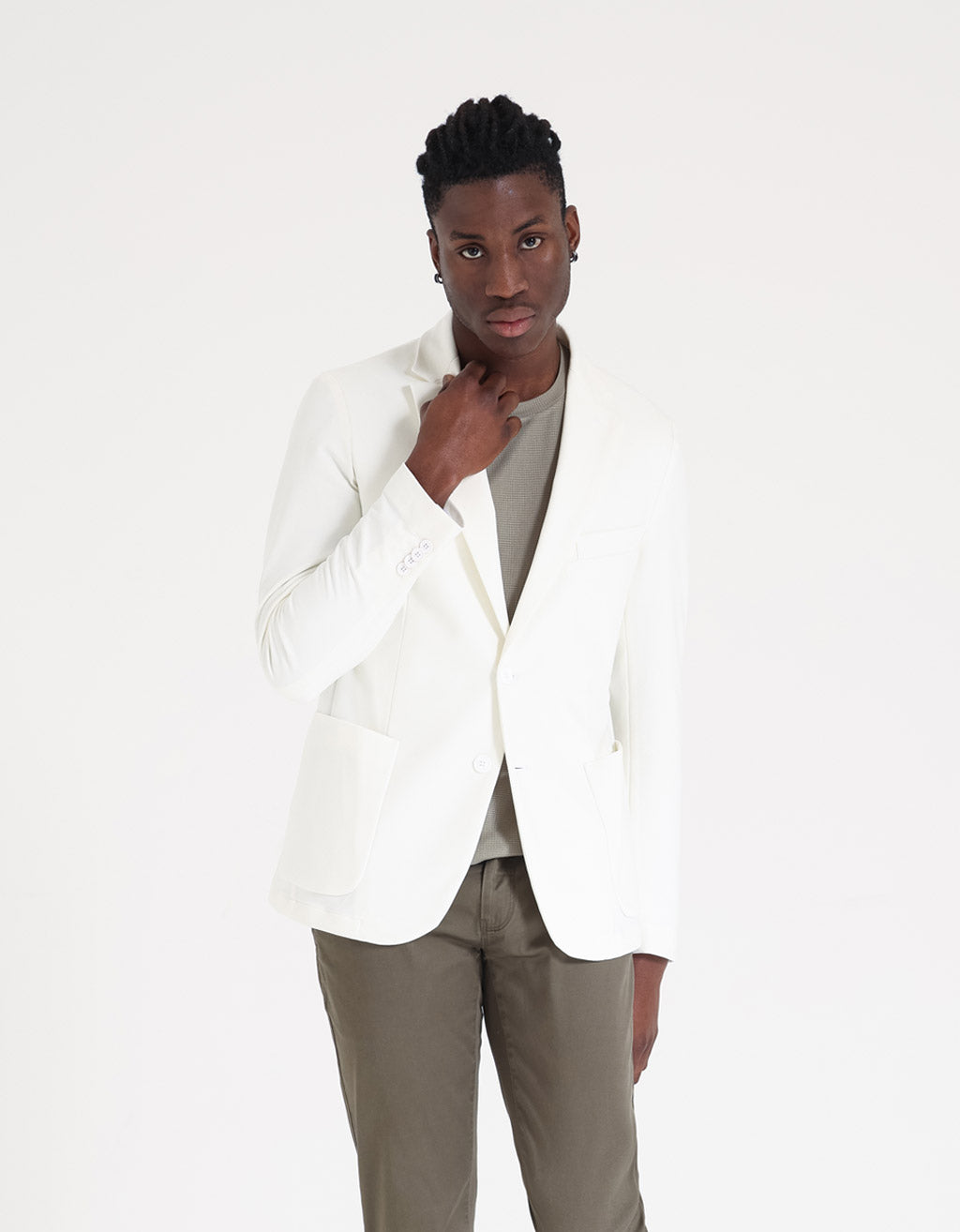Giacca comfort|Colore:Bianco