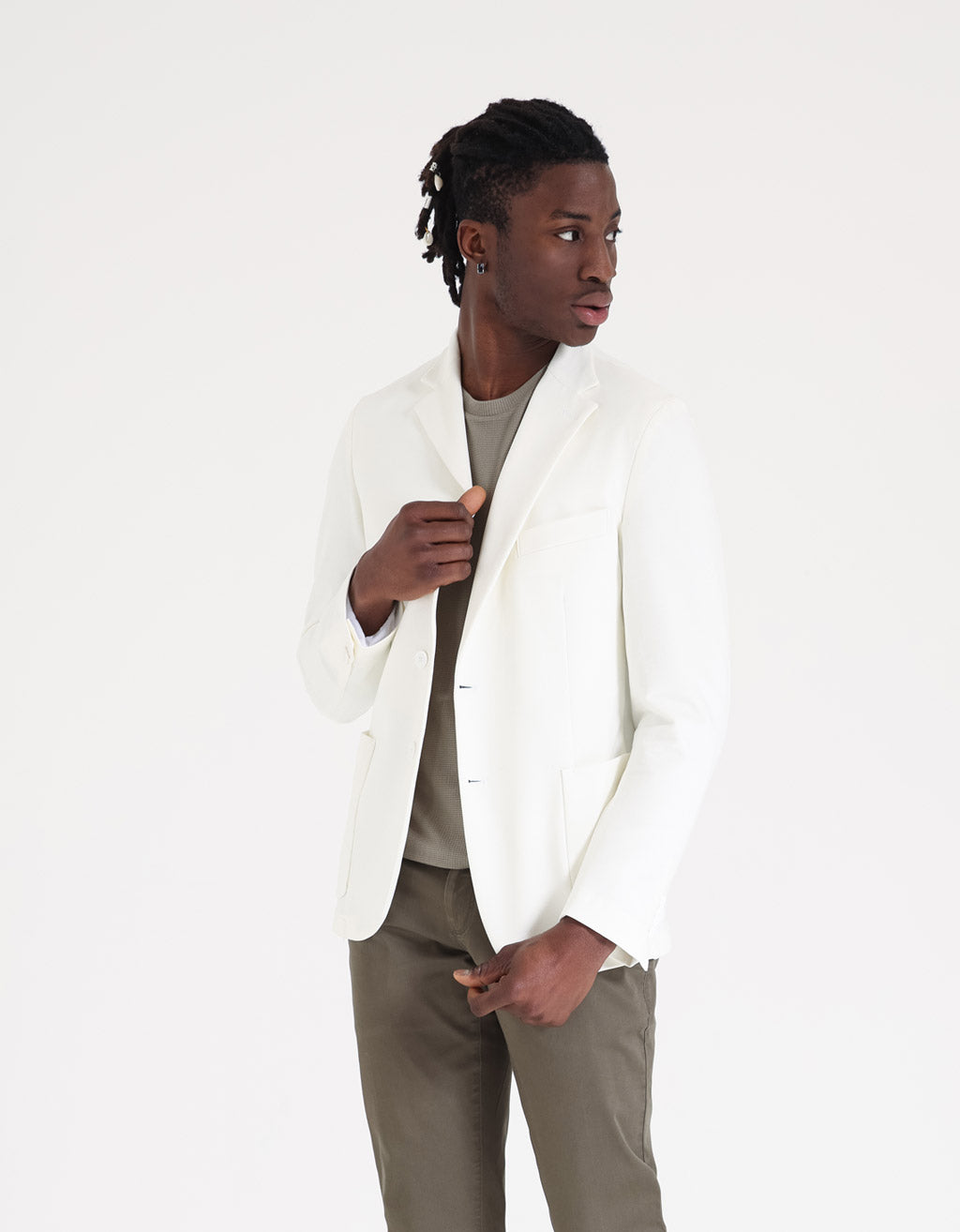 Giacca comfort|Colore:Bianco