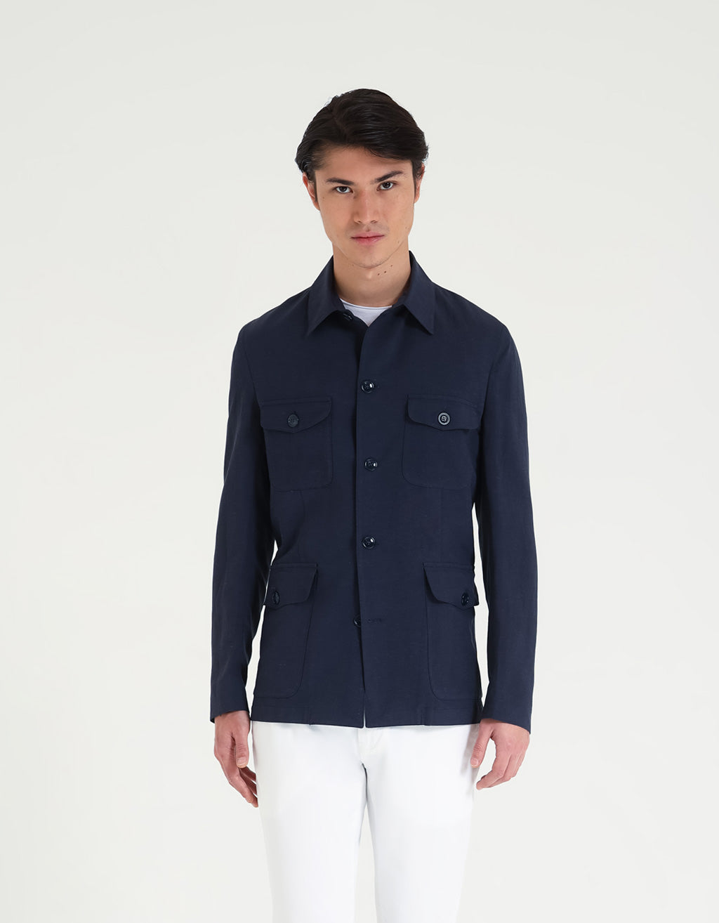 Giacca Sahariana|Colore:Blue