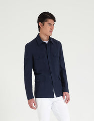 Giacca Sahariana|Colore:Blue