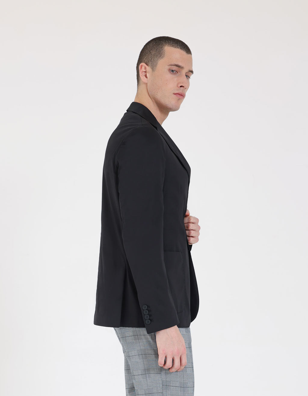 Giacca strutturata|Colore:Nero