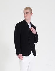 Giacca senza collo|Colore:Nero