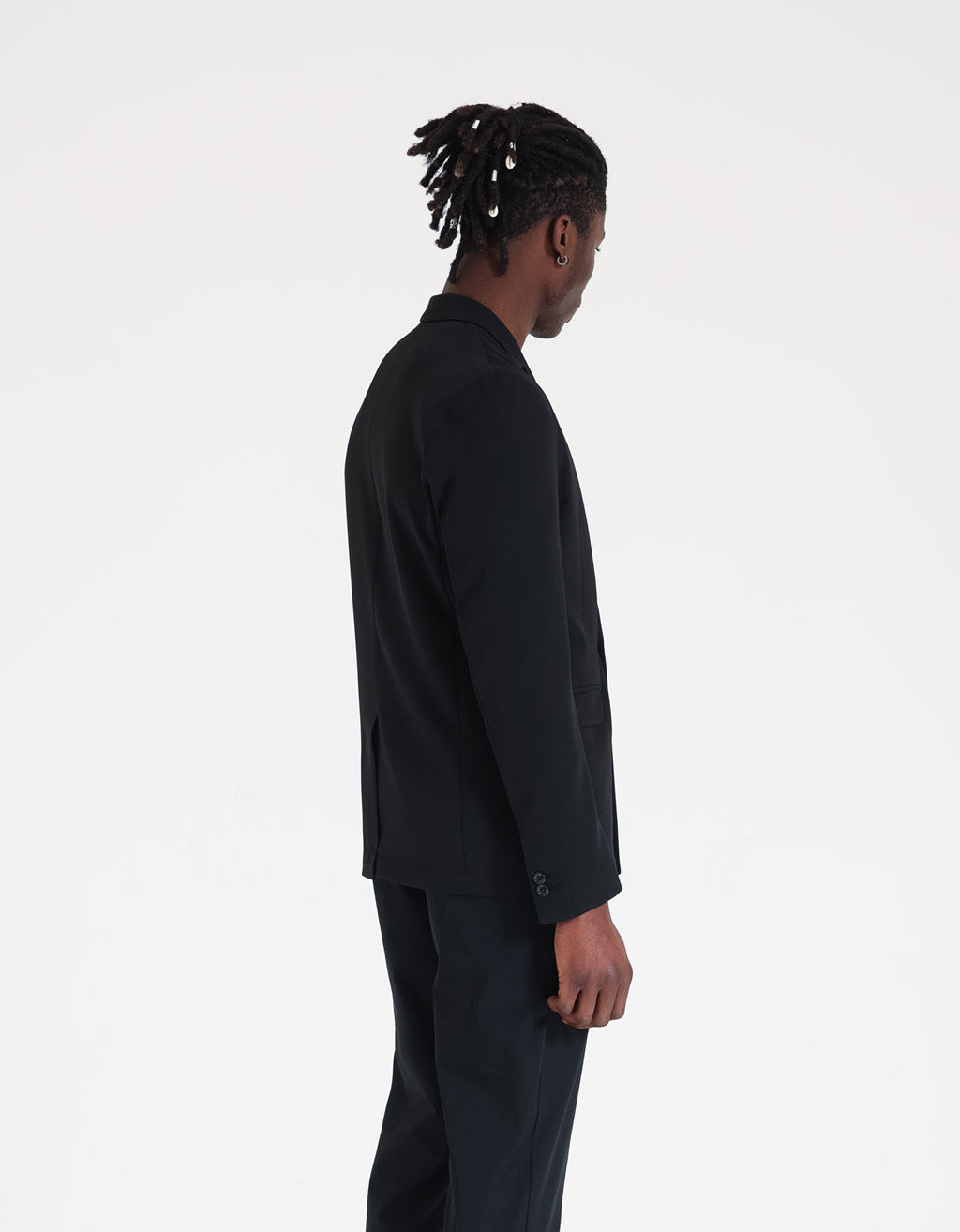 Giacca con collo revers|Colore:Nero