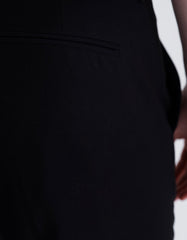 Abito misto lino|Colore:Nero