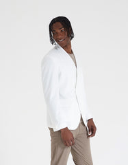 Giacca senza collo|Colore:Bianco