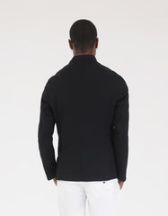 Giacca con collo alla coreana|Colore:Nero