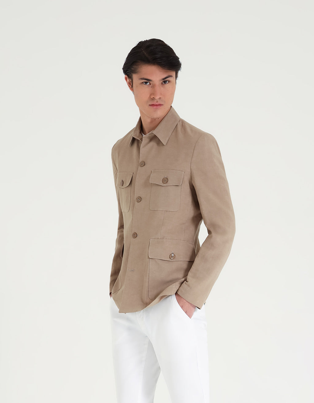 Giacca Sahariana|Colore:Beige