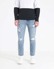 Ripped slim fit jeans