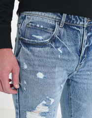Ripped slim fit jeans