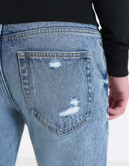 Ripped slim fit jeans