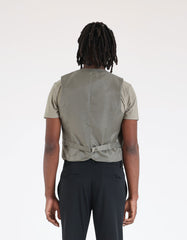 Gilet in misto viscosa|Colore:Verde