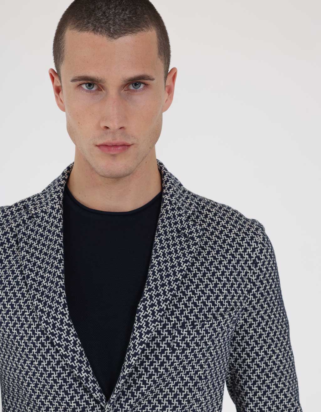 Giacca fantasia|Colore:Blue